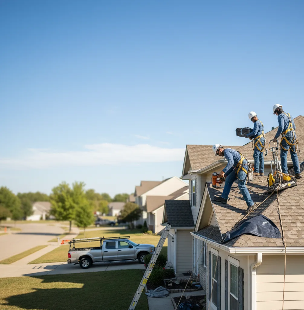 Roof Repair in Verdigris